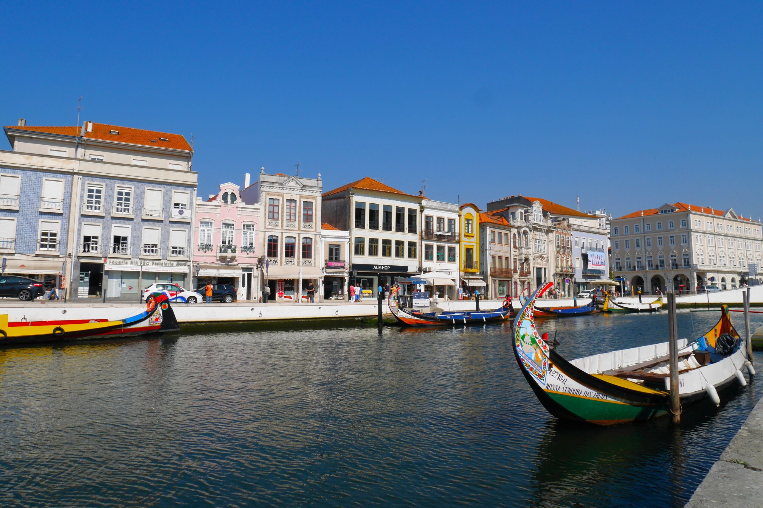 ポルトガル　水の都　アヴェイロ　Aveiro　運河