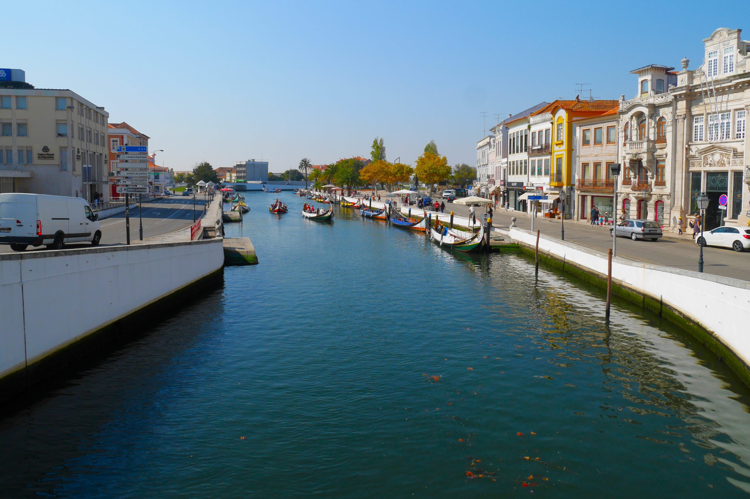 ポルトガル　水の都　アヴェイロ　Aveiro　運河